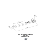 Durston tabletop drawbench with 4:1 gearbox, wire drawing tool for goldsmiths and metalworkers