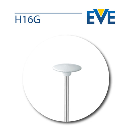 EVE Germany White Coarse Lens Silicone Polisher for gold and alloy polishing