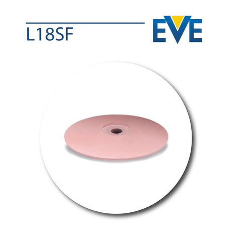 Lens shaped silicone polisher for gold and silver jewelry polishing