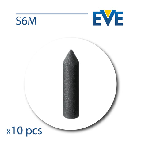 EVE Silicone Polishers - Unmounted Torpedo – for Gold, Silver & Metal Alloys - Ø6×24mm