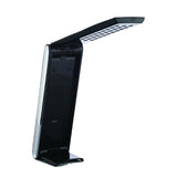 Black Foldi LED lamp showing 30 daylight LEDs for detailed work OPEN