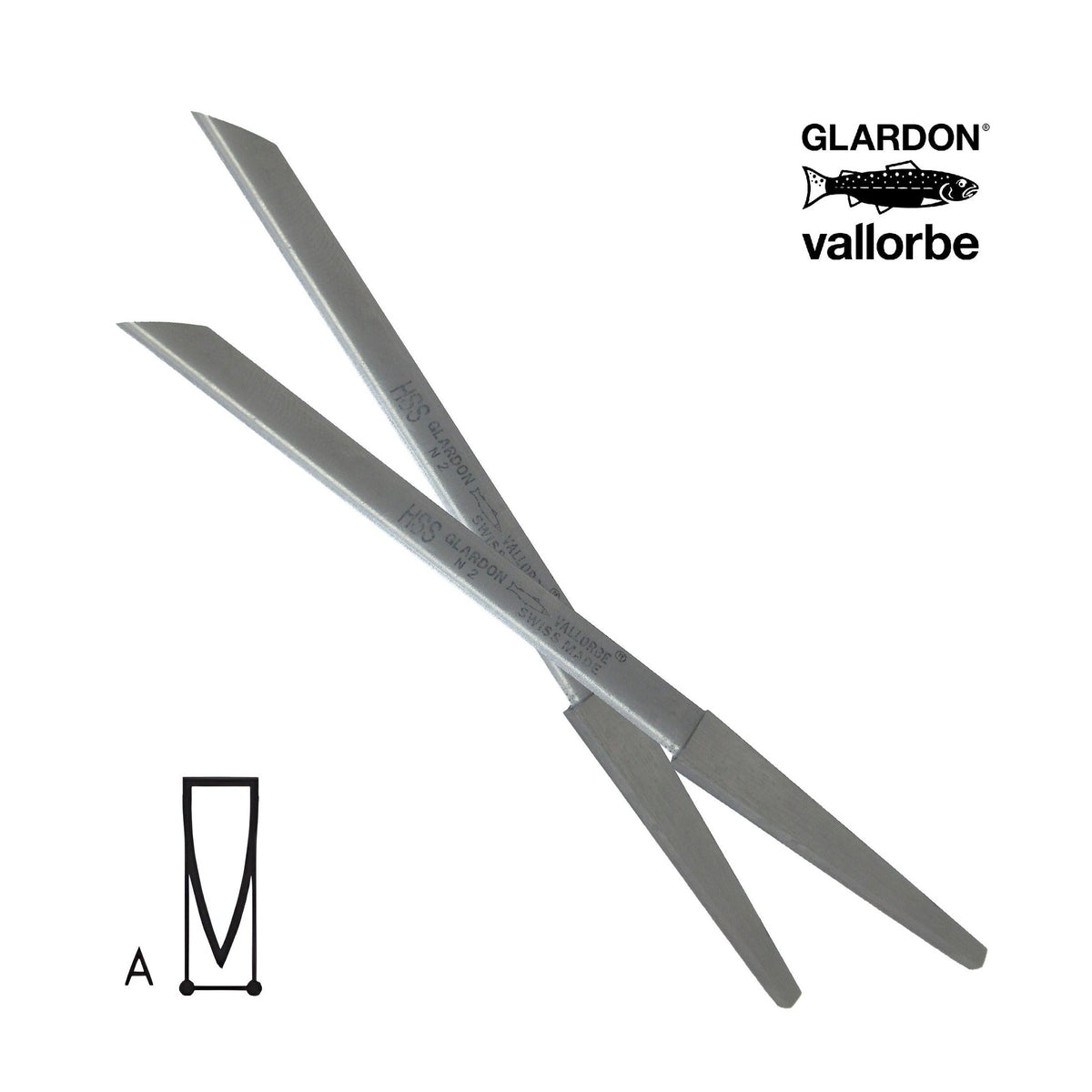 High Speed Gravers - Yellow Tang - Vallorbe - ONGLETTE-HSS