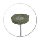 Hatho Cosima Soft Buff 22mm mounted jewelry polishing wheel