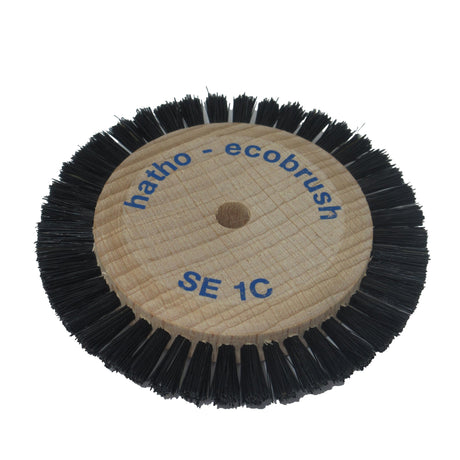 Hatho single row jewellery polishing brush with natural bristles