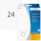 HERMA 2510 white price labels for jewellery and retail pricing