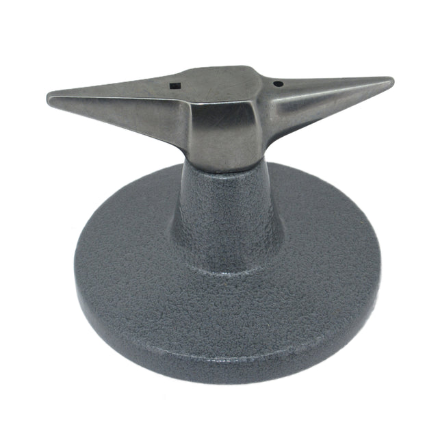 “Horn anvil in chromium-plated steel with 100 mm painted base made in Italy”