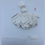 MYPO - Tags with Strung - PVC - Premium Quality