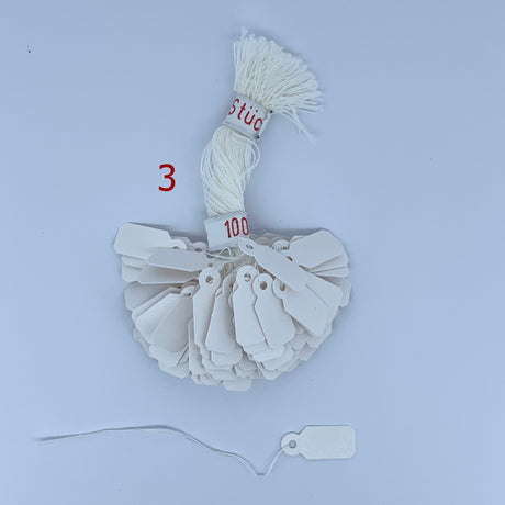 MYPO - Tags with Strung - PVC - Premium Quality