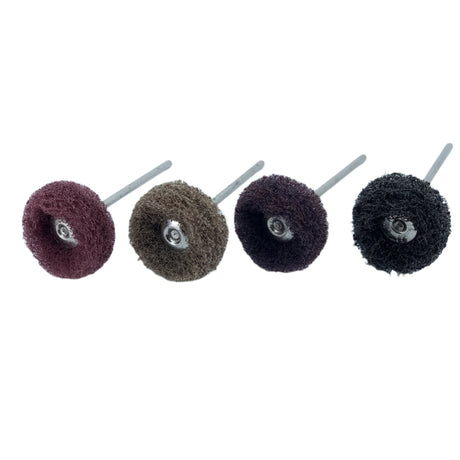 Scotch Brite Satin Buffs - Mounted