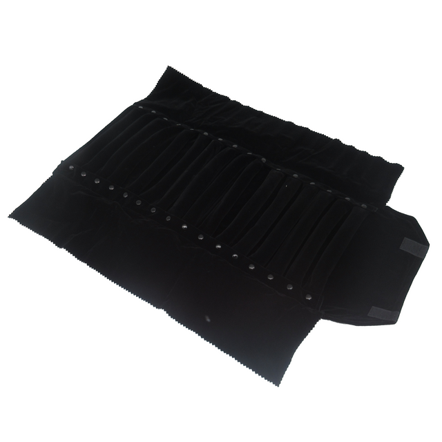 Jewelry Roll – 16 Ring Bars in Velvet - Value