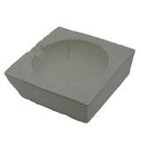 High temperature ceramic crucible for gold melting and jewelry making