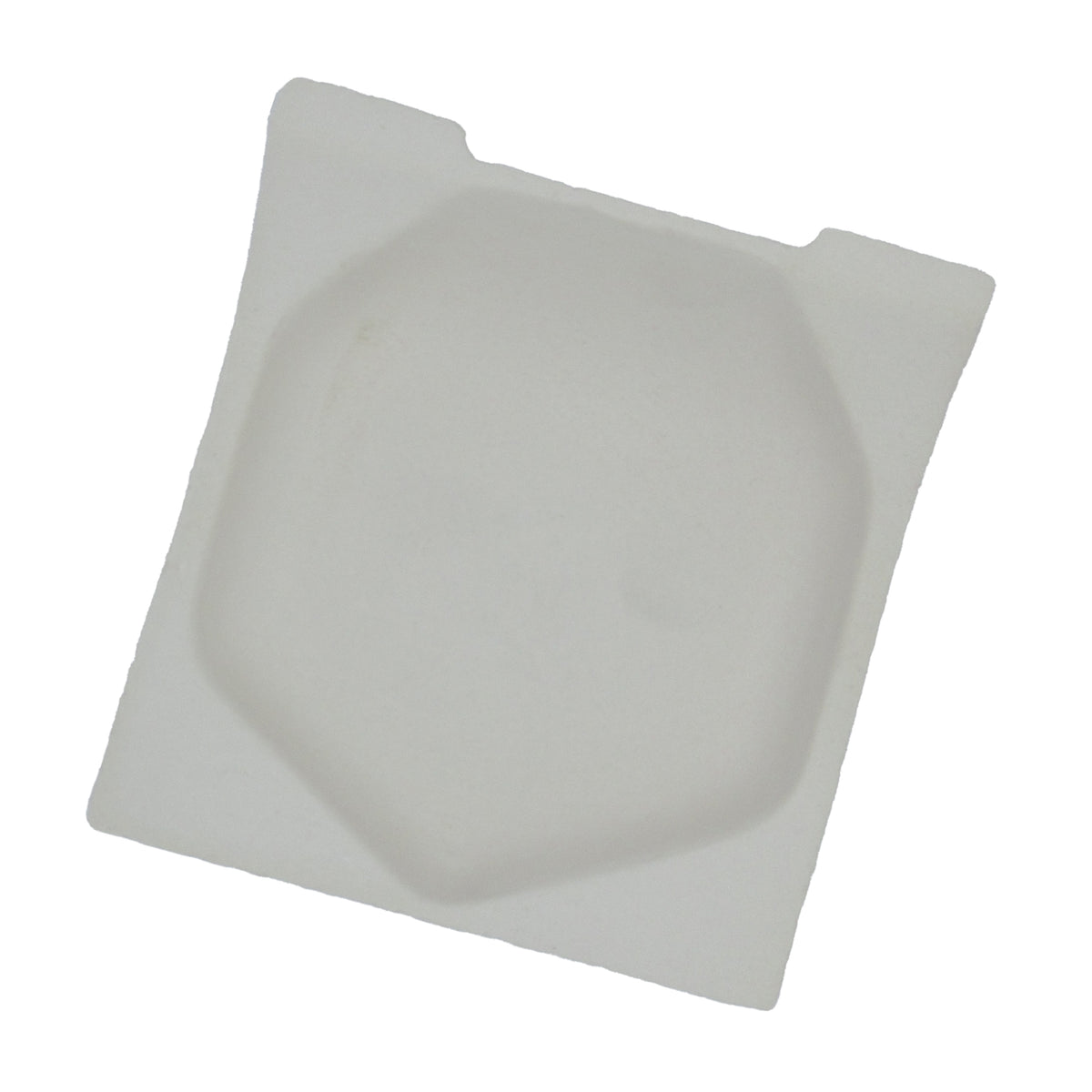 High temperature ceramic crucible 40mm x 85mm x 95mm