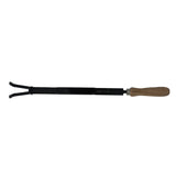 Italian-made crucible holder for safely handling square crucibles