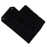 Elegant jewelry pouch for storing and displaying rings