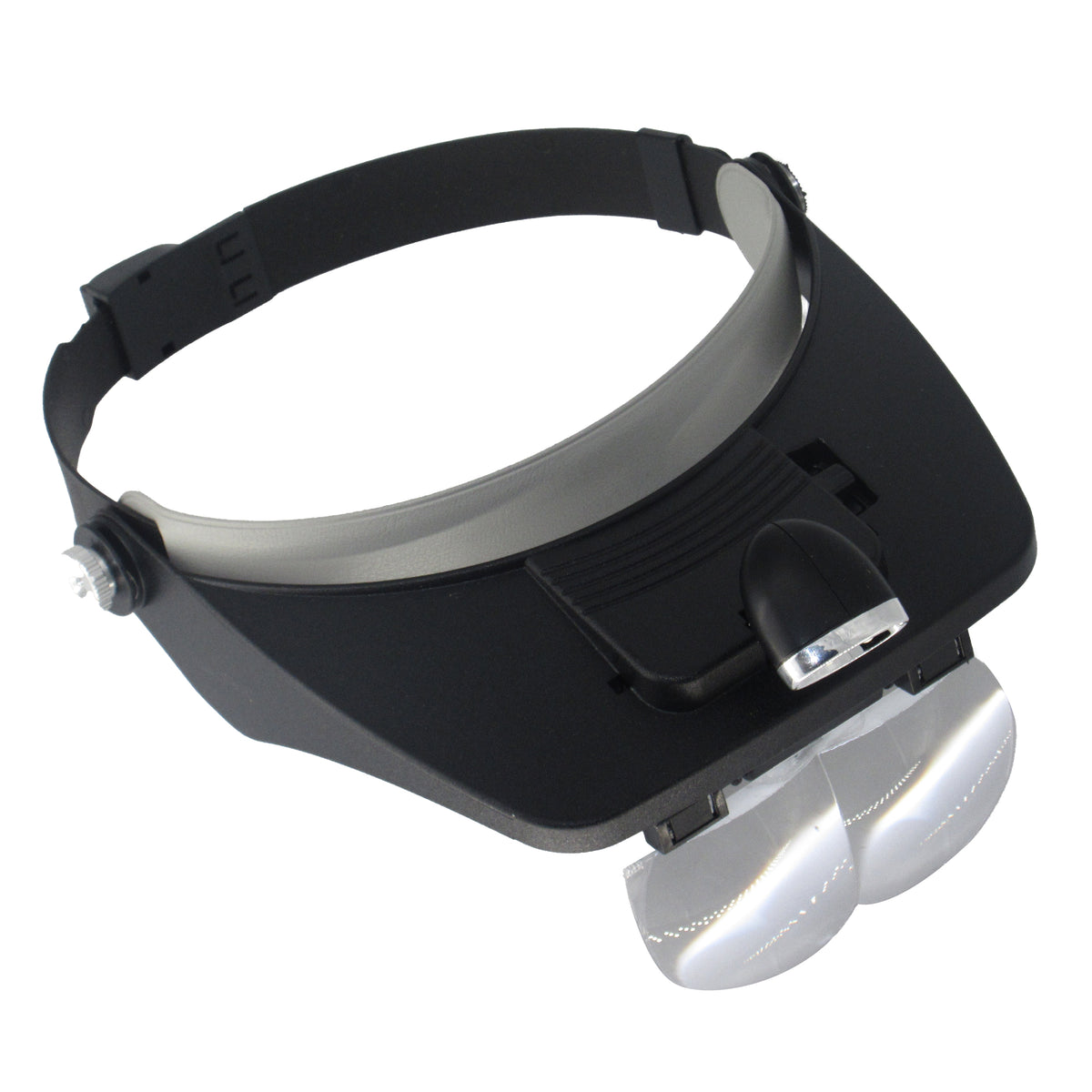 professional headband magnifier with light for jewelry making and precision tasks