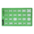 Matt jewelry design template No 2 ring setting stencil for jewelers