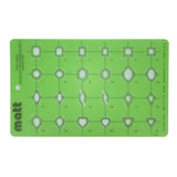 Matt jewelry design template No 3 ring setting stencil for jewelers
