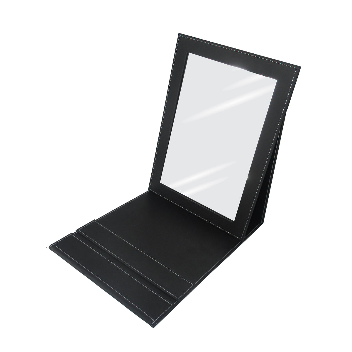 Simili Leather Mirror for Jewelry Display