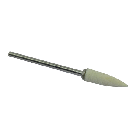 Very hard wool felt polishing bit for precision work