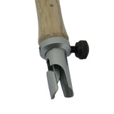 Ring clamp tool with screw adjustment for jewelers