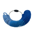 Universal plastic ring sizer set for jewelers measuring ring sizes 1-36
