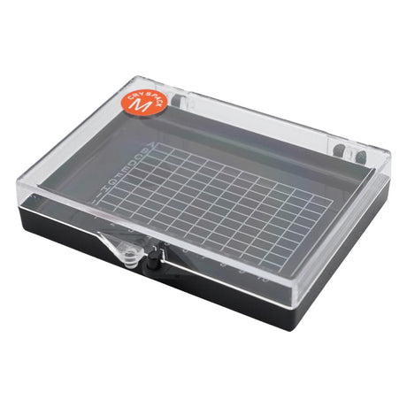 GelBox precision parts storage cases in three sizes (CPKS5510, CPKS7515, CPKS8512) for diamond trade storage and transport