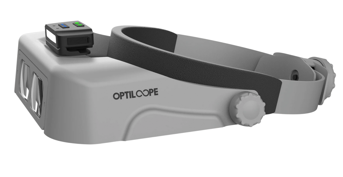 SmartPro OptiLoope precision magnifying loupe headband