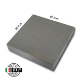 Italian steel dapping block for jewelers, goldsmiths, and silversmiths