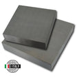 Steel bench dapping block made in Italy for jewelers, goldsmiths, silversmiths, and professional metal forming applications