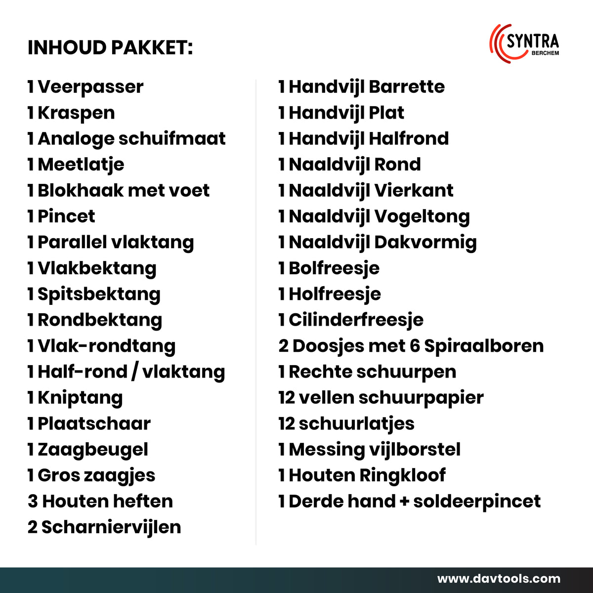 Starterspakket Goudsmid/Juwelier - Syntra Berchem -  Schooljaar 2026 - 2027
