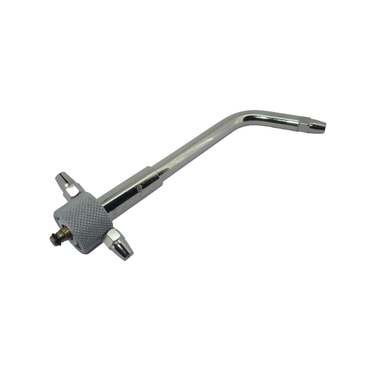 professional jewelers torch tip with triple nozzle flame
