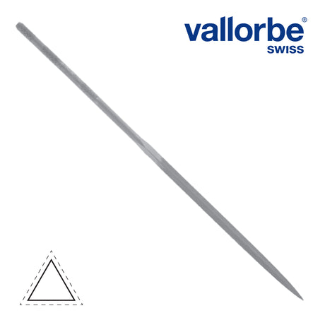 Glardon Swiss-made needle file in high-carbon steel for jewelry and goldsmith work