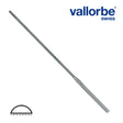 Vallorbe Swiss Made square handle miniature sculpting file, 140mm length, available in extra coarse to ultra fine grades for precision shaping and detailing.