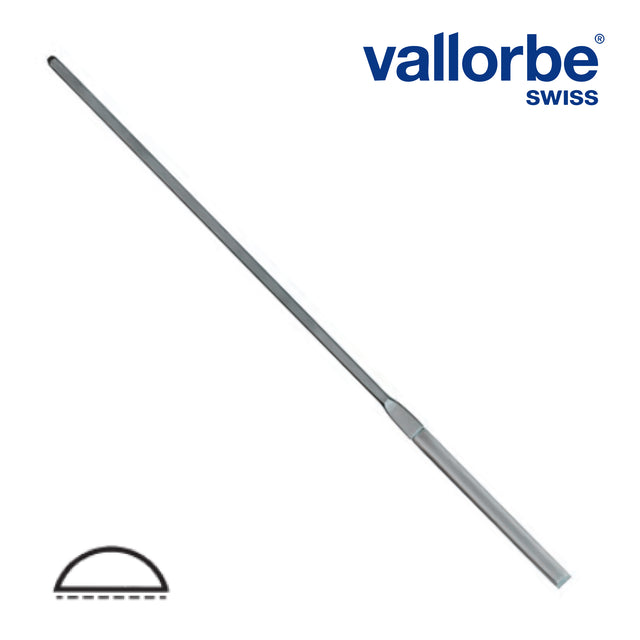 Vallorbe Swiss Made square handle miniature sculpting file, 140mm length, available in extra coarse to ultra fine grades for precision shaping and detailing.