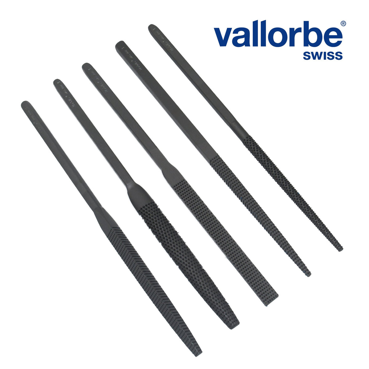 Vallorbe Habilis Rasps - Set of 5