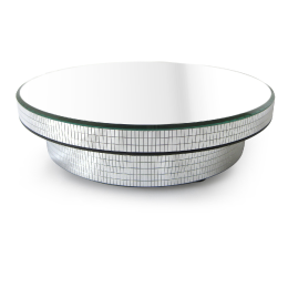 Light-Activated Turntable - Gold or Silver - Ø225mm (9")
