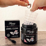 Hagerty Jewel Clean 150ml cleaning bath with basket and sponge for precious jewellery