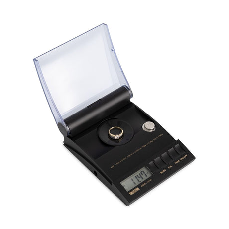 Portable TANITA 1210N scale with 0.01 carat / 0.002g accuracy
