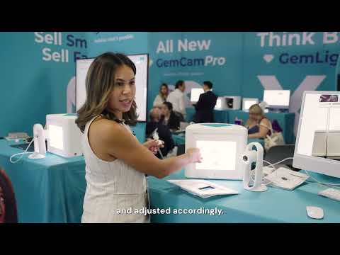 GemLightbox Pro with dual turntables rotating a diamond ring for full 360-degree product photography