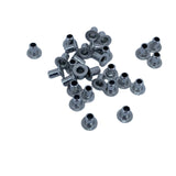 Pliers rivet punch to set eyelets in labels