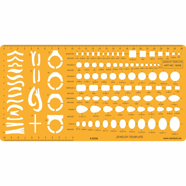 Jewelry Template - #20206