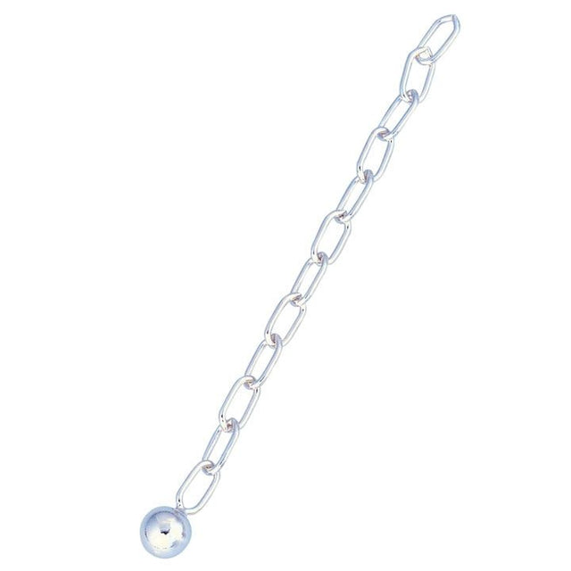 Prolongation chains 925/- silver with ball