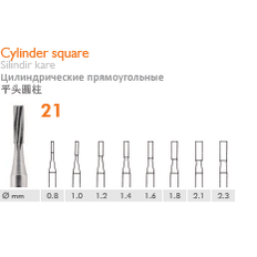 Bur - Cylinder Square - Meisinger - fig.21