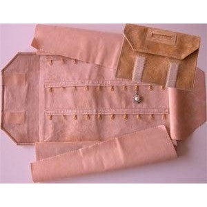 Jewellery Roll for 30 Pendants - 30 Hooks - BLACK
