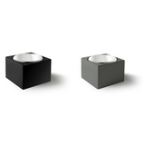 Mirror Top Turntable - Square - Grey or Black