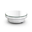 Turntable w/ Top Mirror Jewelry Display - silver - diameter 185mm