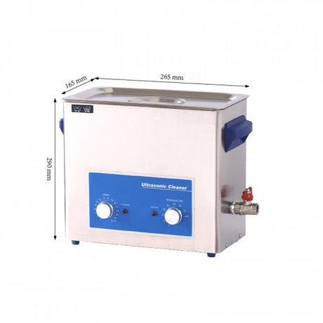 Ultrasonic jewelry cleaner 5.7L stainless steel tank 40KHz