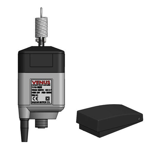 Universal flexible shaft machine hangmotor with pedal and handpiece 15000 rpm