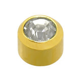 CAFLON BIRTHSTONES - GOLD PLATED OR WHITE STAINLESS
